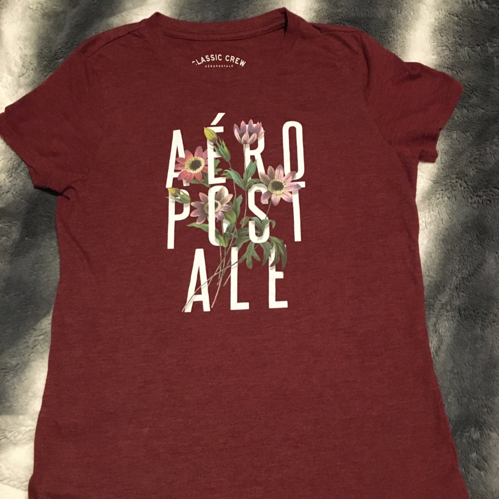 Maroon Aeropostale T-Shirt